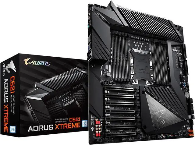 Alt view image 7 of 10 - GIGABYTE C621 AORUS XTREME LGA 3647 Intel C621 Extended ATX Intel Motherboard