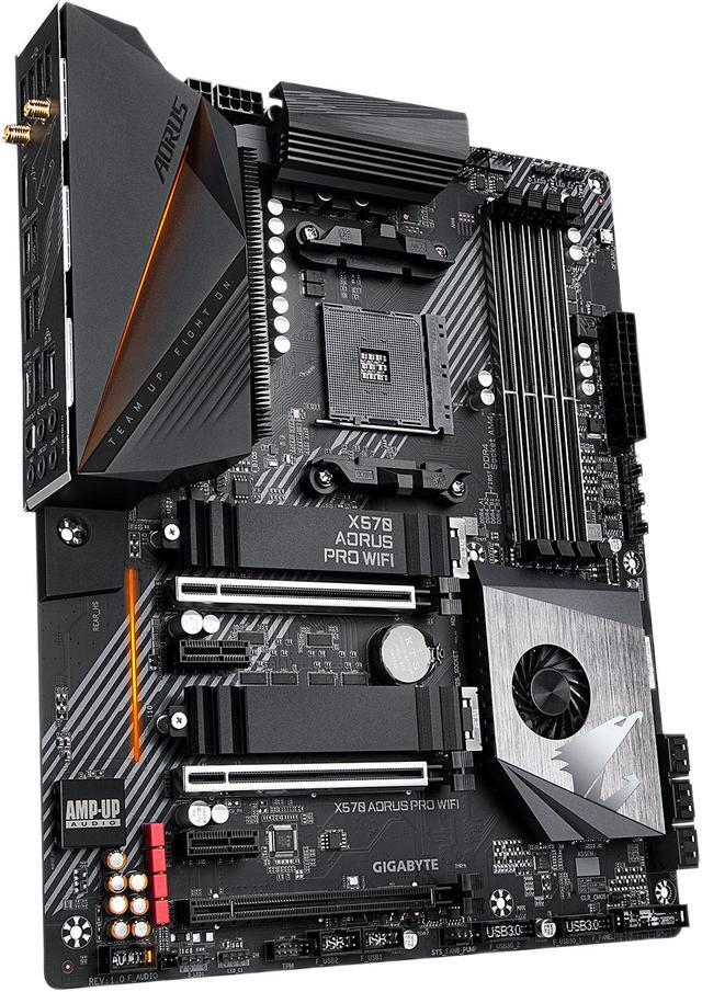 Alt view image 4 of 8 - GIGABYTE X570 AORUS PRO WIFI AMD Ryzen 3000 PCIe 4.0 SATA 6Gb/s USB 3.2 AMD X570 ATX Motherboard