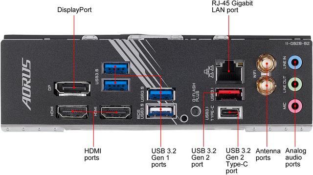 Alt view image 7 of 9 - GIGABYTE X570 I AORUS PRO WIFI AMD Ryzen 3000 PCIe 4.0 SATA 6Gb/s USB 3.2 AMD X570 Mini-ITX Motherboard