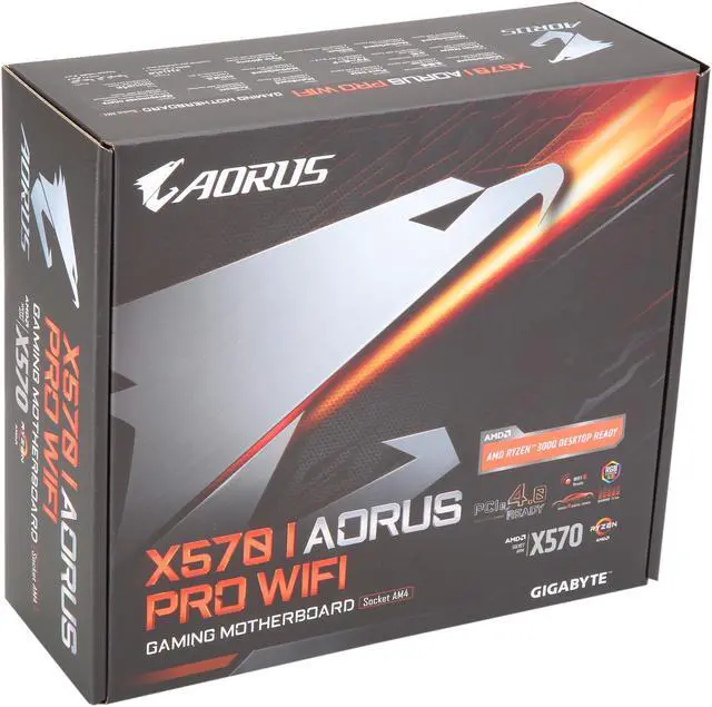 Alt view image 9 of 9 - GIGABYTE X570 I AORUS PRO WIFI AMD Ryzen 3000 PCIe 4.0 SATA 6Gb/s USB 3.2 AMD X570 Mini-ITX Motherboard