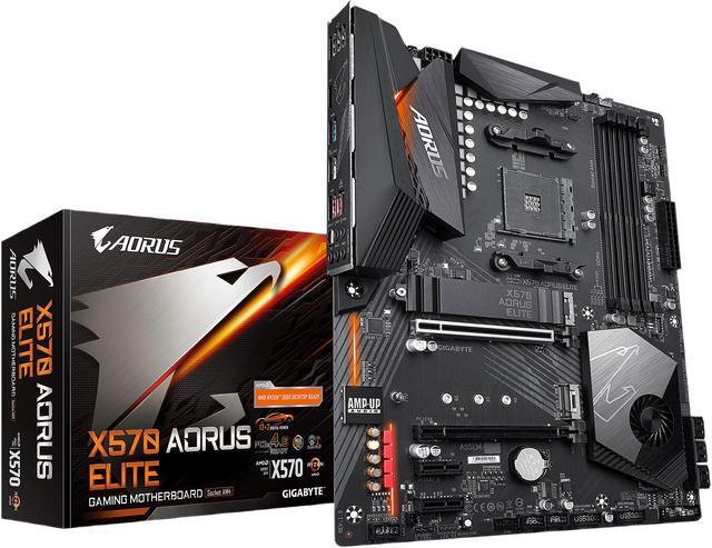 Alt view image 8 of 9 - GIGABYTE X570 AORUS ELITE AMD Ryzen 3000 PCIe 4.0 SATA 6Gb/s USB 3.2 AMD X570 ATX Motherboard