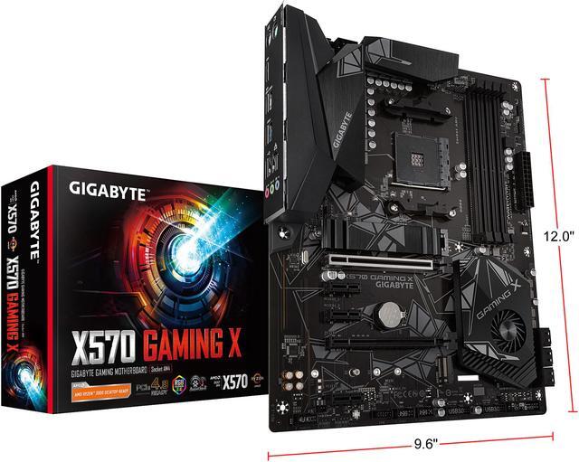 Alt view image 8 of 8 - GIGABYTE X570 GAMING X AMD Ryzen 3000 PCIe 4.0 SATA 6Gb/s USB 3.2 AMD X570 ATX Motherboard