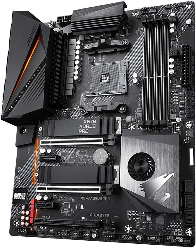 Alt view image 2 of 6 - GIGABYTE X570 AORUS PRO AM4 AMD X570 ATX AMD Motherboard