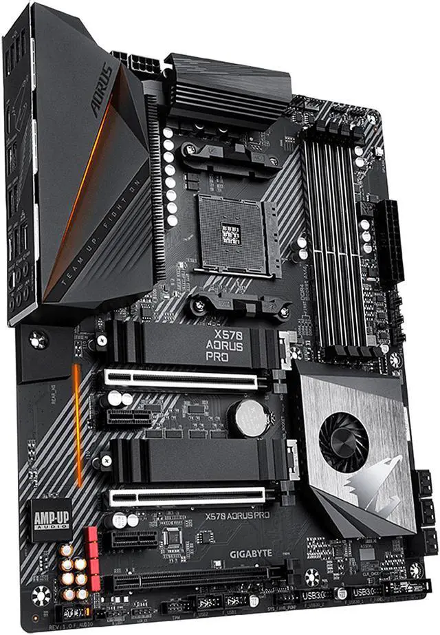 Alt view image 4 of 6 - GIGABYTE X570 AORUS PRO AM4 AMD X570 ATX AMD Motherboard