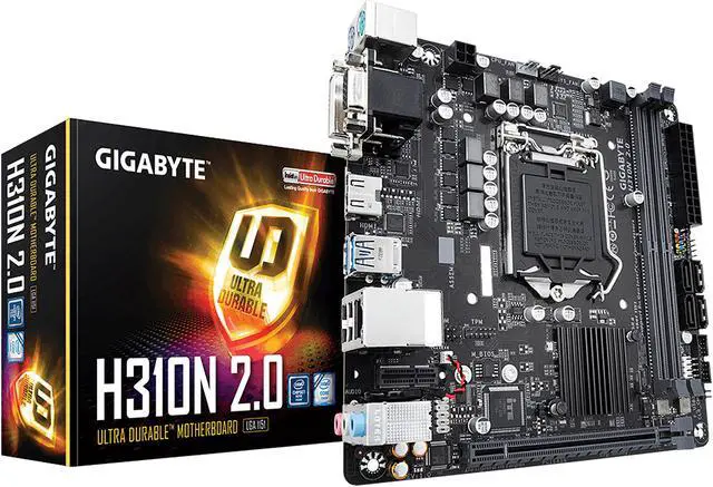 Alt view image 5 of 8 - GIGABYTE H310N 2.0 LGA 1151 (300 Series) Intel H310 Mini ITX Intel Motherboard