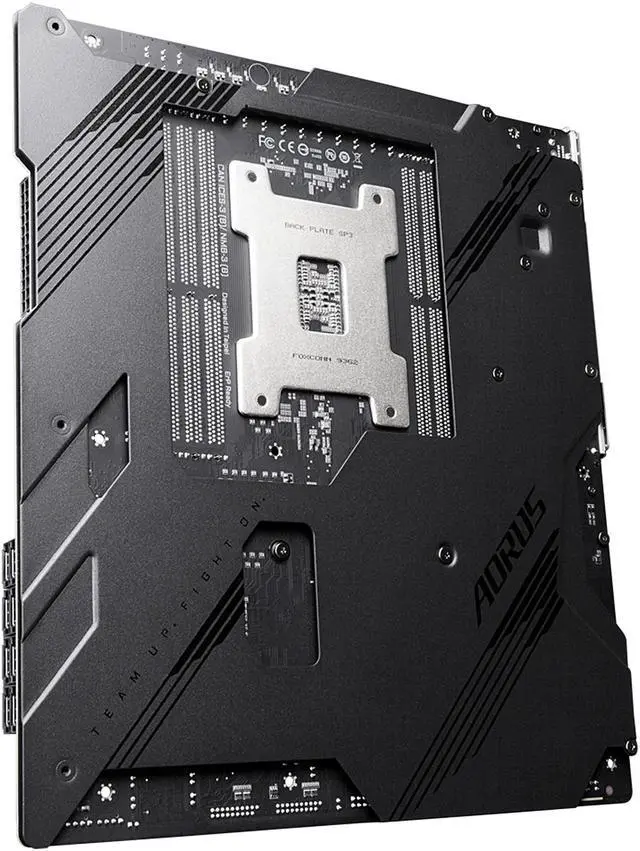 Alt view image 5 of 8 - GIGABYTE TRX40 AORUS MASTER sTRX4 AMD TRX40 Extended ATX AMD Motherboard