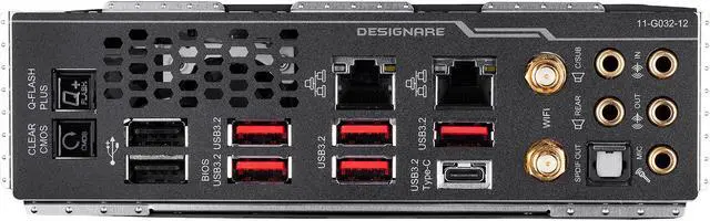 Alt view image 4 of 7 - GIGABYTE TRX40 DESIGNARE sTRX4 AMD TRX40 XL ATX AMD Motherboard