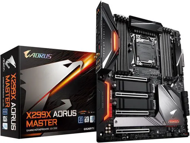Alt view image 6 of 9 - GIGABYTE X299X AORUS MASTER LGA 2066 Intel X299 Extended ATX Intel Motherboard