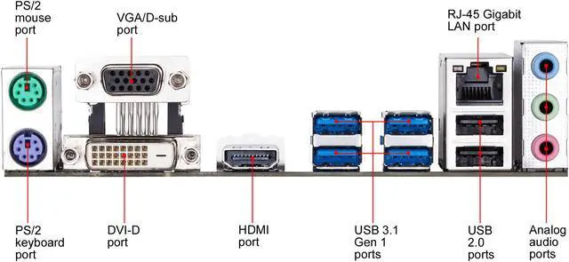 Alt view image 6 of 8 - GIGABYTE GA-A320M-S2H AM4 AMD A320 Micro ATX AMD Motherboard