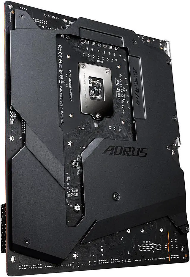 Alt view image 6 of 10 - GIGABYTE Z490 AORUS MASTER LGA 1200 Intel Z490 ATX Motherboard with Triple M.2, SATA 6Gb/s, USB 3.2 Gen 2, WIFI 6, 2.5 GbE LAN