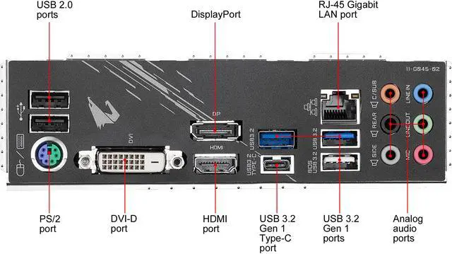 Alt view image 6 of 8 - GIGABYTE B460M AORUS PRO LGA 1200 Intel B460 Micro-ATX Motherboard with Dual M.2, SATA 6Gb/s, USB 3.2 Gen 1
