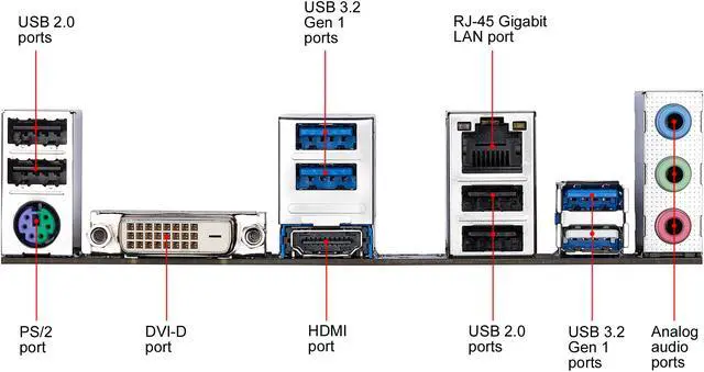 Alt view image 7 of 14 - GIGABYTE B550M DS3H AM4 AMD B550 Micro-ATX Motherboard with Dual M.2, SATA 6Gb/s, USB 3.2 Gen 1, PCIe 4.0