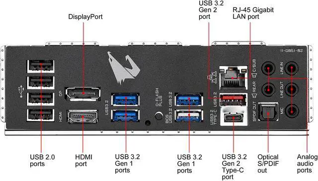Alt view image 6 of 8 - GIGABYTE B550M AORUS PRO AM4 AMD B550 Micro-ATX Motherboard with Dual M.2, SATA 6Gb/s, USB 3.2 Gen 2, PCIe 4.0