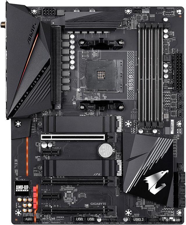 GIGABYTE B550 AORUS PRO AC AM4 AMD B550 ATX Motherboard with Dual M.2, SATA  6Gb/s, USB 3.2 Gen 2, Intel 802.11ac, 2.5 GbE LAN, PCIe 4.0