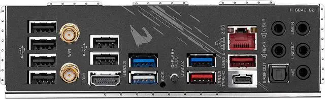 Alt view image 6 of 8 - GIGABYTE B550 AORUS PRO AC AM4 AMD B550 ATX Motherboard with Dual M.2, SATA 6Gb/s, USB 3.2 Gen 2, Intel 802.11ac, 2.5 GbE LAN, PCIe 4.0