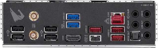 Alt view image 6 of 10 - GIGABYTE Z490 AORUS ULTRA-GU (G2 Edition) LGA 1200 Intel Z490 ATX Motherboard with Triple M.2, SATA 6Gb/s, USB 3.2 Gen 2, WIFI 6, 2.5 GbE LAN, ESSential USB DAC
