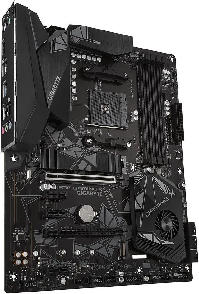 Alt view image 3 of 8 - GIGABYTE X570 GAMING X AM4 AMD X570 ATX AMD Motherboard