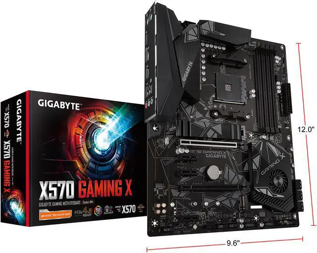 Alt view image 7 of 8 - GIGABYTE X570 GAMING X AM4 AMD X570 ATX AMD Motherboard