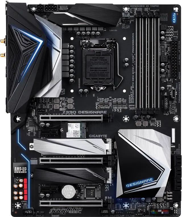 Main image of GIGABYTE Z390 DESIGNARE LGA 1151 (300 Series) Intel Z390 HDMI USB 3.1 ATX Intel Motherboard