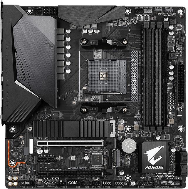 GIGABYTE B550M K AM4 AMD B550 Micro-ATX Motherboard with Dual M.2, SATA  6Gb/s, USB 3.2 Gen 1, Realtek GbE LAN, PCIe 4.0