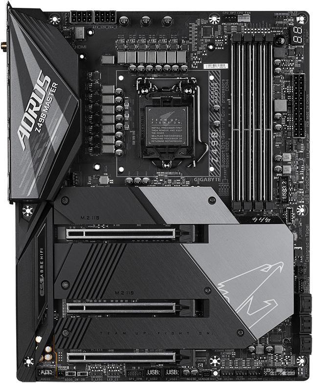 GIGABYTE Z490 AORUS MASTER WATERFORCE LGA 1200 ATX Intel