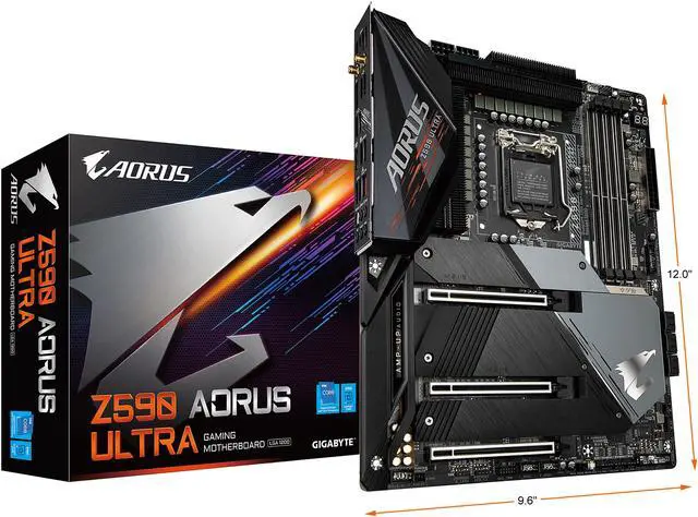 Alt view image 7 of 7 - GIGABYTE Z590 AORUS ULTRA LGA 1200 Intel Z590 ATX Intel Motherboard