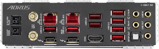 Alt view image 7 of 9 - GIGABYTE Z590 AORUS XTREME LGA 1200 Intel Z590 EATX Motherboard with Triple M.2, PCIe 4.0, USB 3.2 Gen2X2 Type-C, Intel WIFI 6E, AQUANTIA 10GbE LAN, Intel Thunderbolt 4, ESSential USB DAC and AORUS PRO Gen4 AIC Adaptor