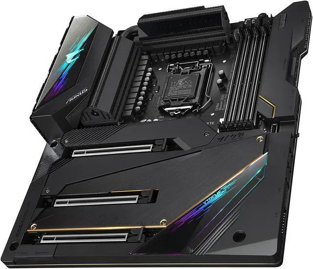 Alt view image 5 of 9 - GIGABYTE Z590 AORUS XTREME LGA 1200 Intel Z590 EATX Motherboard with Triple M.2, PCIe 4.0, USB 3.2 Gen2X2 Type-C, Intel WIFI 6E, AQUANTIA 10GbE LAN, Intel Thunderbolt 4, ESSential USB DAC and AORUS PRO Gen4 AIC Adaptor