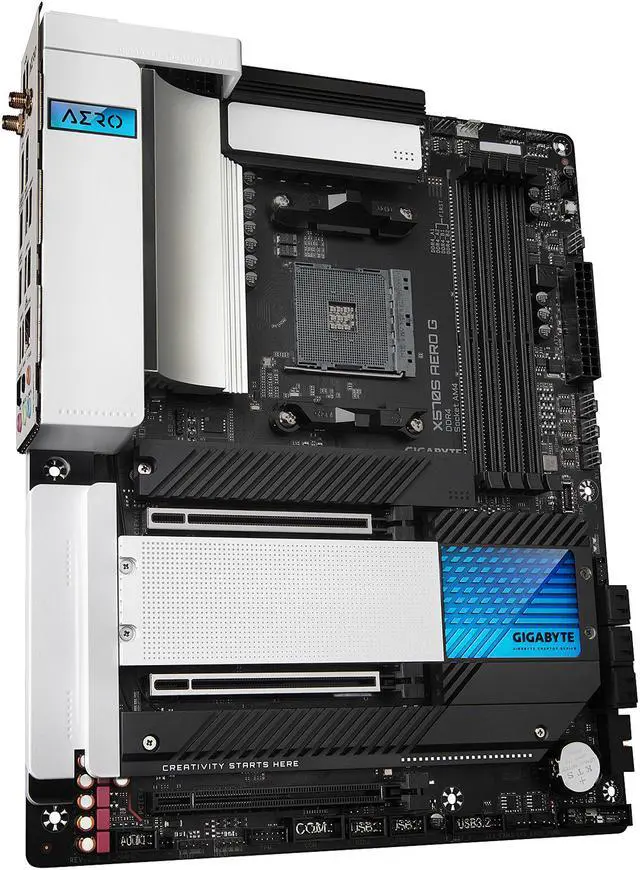 Alt view image 4 of 7 - GIGABYTE X570S AERO G AM4 AMD X570 ATX AMD Motherboard