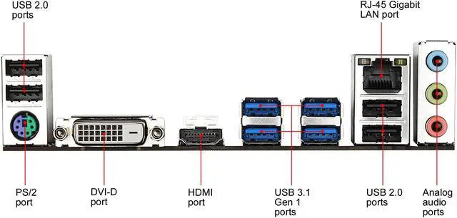 Alt view image 6 of 6 - GIGABYTE B450M DS3H V2 AM4 AMD B450 Micro ATX AMD Motherboard