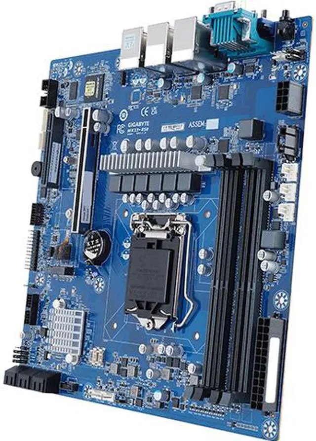 Alt view image 3 of 5 - GIGABYTE MX33-BS0 Micro ATX Server Motherboard LGA 1200 Intel C252