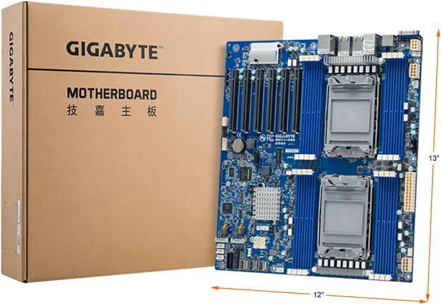 Alt view image 5 of 5 - GIGABYTE MD72-HB2 Extended ATX Server Motherboard Dual Socket P+ Intel C621A