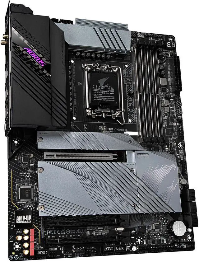 Alt view image 4 of 8 - GIGABYTE Z690 AORUS PRO LGA 1700 Intel Z690 ATX Motherboard with DDR5, Quad M.2, PCIe 5.0, USB 3.2 Gen2X2 Type-C, WiFi 6, 2.5GbE LAN