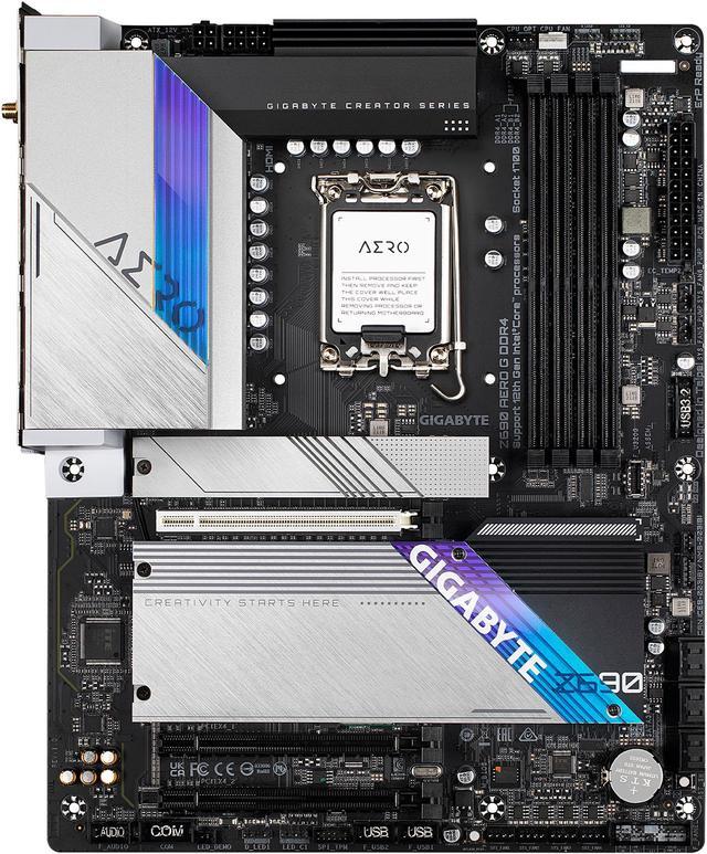 GIGABYTE Z690 AERO G DDR4 LGA 1700 Intel Z690 ATX Motherboard with