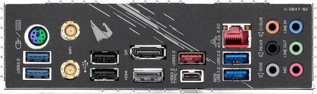 Alt view image 5 of 6 - GIGABYTE B460 AORUS PRO AC LGA 1200 Intel B460 ATX Intel Motherboard