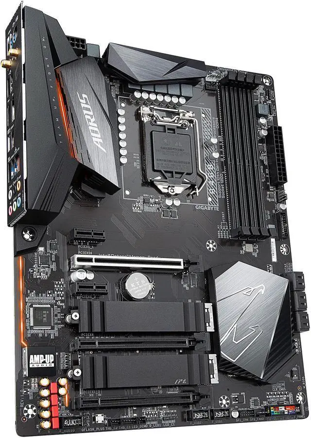 Alt view image 4 of 6 - GIGABYTE B460 AORUS PRO AC LGA 1200 Intel B460 ATX Intel Motherboard