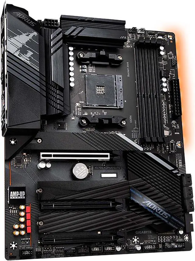 Alt view image 4 of 7 - GIGABYTE X570S AORUS ELITE (rev. 1.0) AMD Ryzen 3000 PCIe 4.0 SATA 6Gb/s USB 3.2 AMD X570S ATX Motherboard