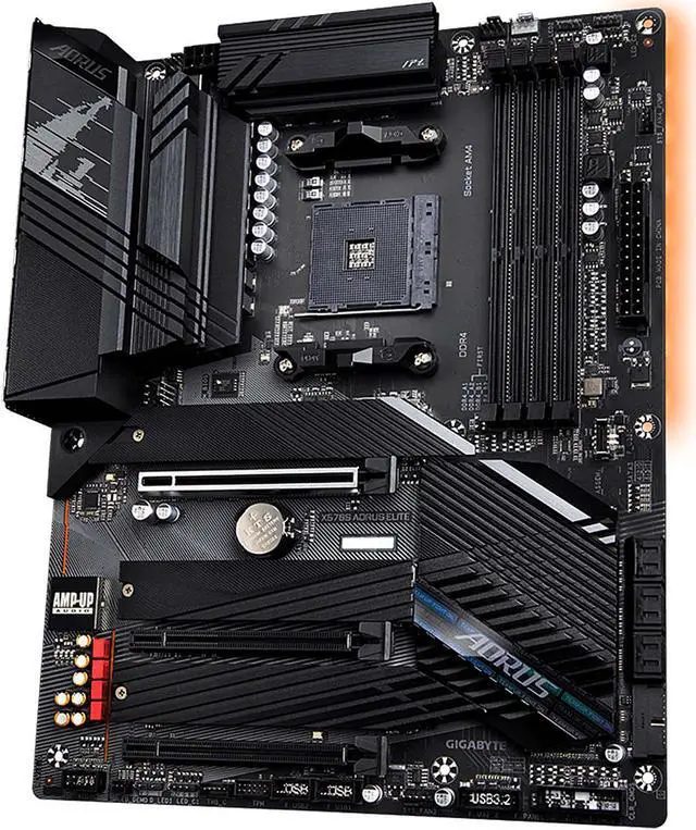 Alt view image 3 of 7 - GIGABYTE X570S AORUS ELITE (rev. 1.0) AMD Ryzen 3000 PCIe 4.0 SATA 6Gb/s USB 3.2 AMD X570S ATX Motherboard