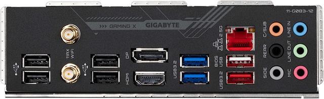 Alt view image 4 of 7 - GIGABYTE B660 GAMING X AX DDR4 B660 Intel LGA 1700 ATX Motherboard with DDR4, Triple M.2, PCIe 4.0, USB 3.2 Gen2 Type-C, WiFi 6E 802.11ax, 2.5GbE LAN