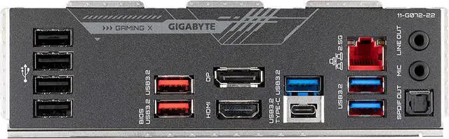 Alt view image 4 of 8 - GIGABYTE Z690 GAMING X LGA 1700 Intel Z690 ATX Motherboard with DDR5, Quad M.2, PCIe 5.0, USB 3.2 Gen2X2 Type-C, 2.5GbE LAN