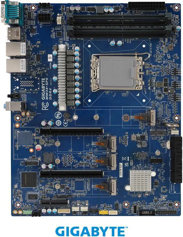 Alt view image 2 of 4 - GIGABYTE MW34-SP0 Motherboard - 14th/13th/12th Gen Intel® Core™ - ATX UP