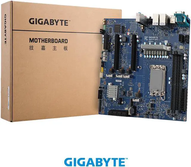 Alt view image 4 of 4 - GIGABYTE MW34-SP0 Motherboard - 14th/13th/12th Gen Intel® Core™ - ATX UP