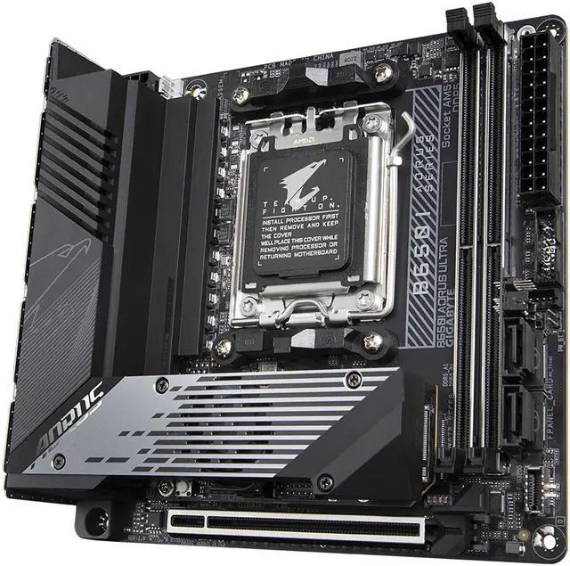 Alt view image 6 of 6 - GIGABYTE B650I AORUS ULTRA AM5 AMD B650 Mini ITX Motherboard