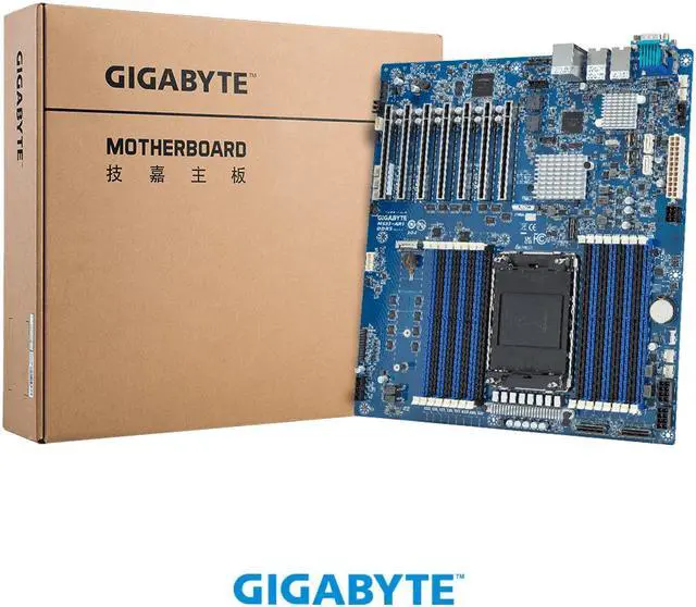 Alt view image 4 of 4 - GIGABYTE MS33-AR1 Extended ATX Server Motherboard, 4th Gen. Intel® Xeon® Scalable, Single processor, LGA 4677, Intel® C741 Chipset.
