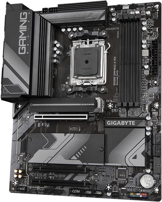 Alt view image 5 of 7 - GIGABYTE B650 GAMING X AX  AM5 LGA 1718 AMD B650 ATX Motherboard with 5-Year Warranty, DDR5, PCIe 4.0 M.2, PCIe 4.0, USB 3.2 Gen2x2 Type-C, AMD Wi-Fi 6E, Realtek 2.5GbE LAN