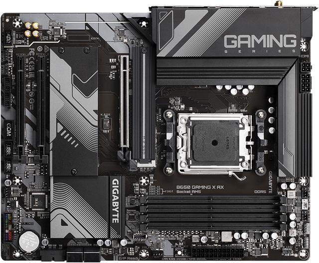 Alt view image 6 of 7 - GIGABYTE B650 GAMING X AX  AM5 LGA 1718 AMD B650 ATX Motherboard with 5-Year Warranty, DDR5, PCIe 4.0 M.2, PCIe 4.0, USB 3.2 Gen2x2 Type-C, AMD Wi-Fi 6E, Realtek 2.5GbE LAN