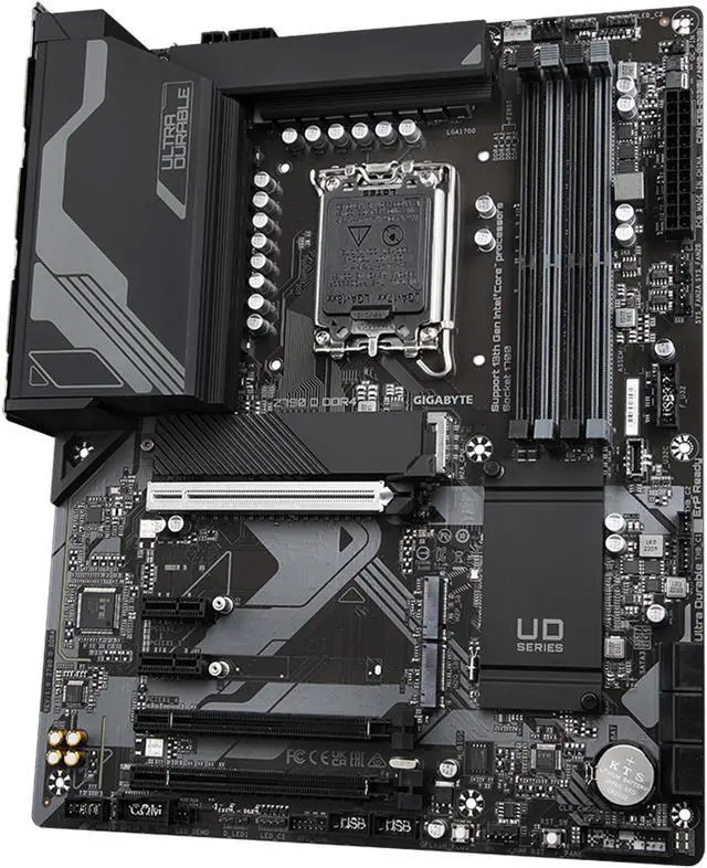 Alt view image 5 of 7 - GIGABYTE Z790 D DDR4 LGA 1700 Intel Z790 ATX Motherboard with DDR4, Triple M.2, PCIe 5.0, USB 3.2 Gen2X2 Type-C, 2.5GbE LAN, PCIe EZ-Latch, Multi-Key