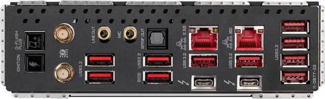 Alt view image 4 of 5 - GIGABYTE Z790 AORUS XTREME X LGA 1700(14th,13th,12th Gen) Intel Z790 X EATX Motherboard with DDR5, 5 M.2, PCIe 5.0, USB 3.2 Type-C, Wi-Fi 7, 10GbE LAN, Q-Flash Plus, EZ-Latch Plus