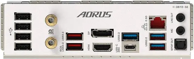 Alt view image 6 of 6 - GIGABYTE Z790 AORUS ELITE AX ICE LGA 1700 Intel Z790 X ATX Motherboard with DDR5, 4* M.2, PCIe 5.0, USB 3.2 Type-C, Wi-Fi 6E, 2.5GbE LAN, Q-Flash Plus, EZ-Latch Plus