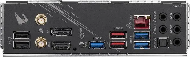 Alt view image 5 of 5 - GIGABYTE B550 AORUS ELITE AX V3 AM4 AMD B550 ATX Motherboard with Dual M.2, SATA 6Gb/s, USB 3.2 Gen 2, Wi-Fi 6, 1GbE LAN, PCIe 4.0